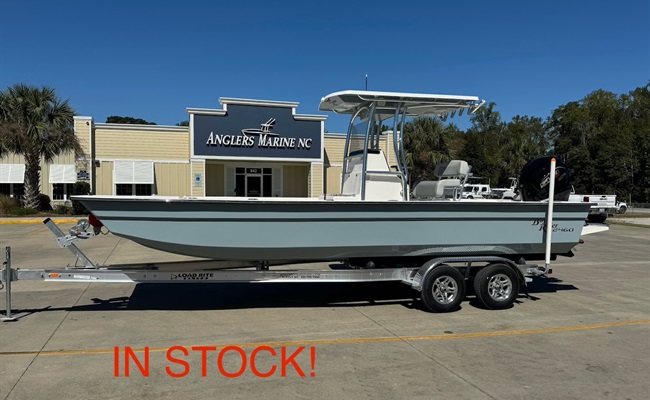 2025 Kencraft Bay Rider Skiff 2460 Telesto Gray